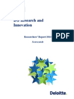 DG Research and Innovation: Researchers' Report 2013