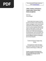 Download  Dornyei Z 2003 Attitudes Orientations and Motivations in Language Learning by joe_walther_1 SN171605043 doc pdf