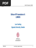 Download 4 Silicon LDMOS by Lng nh Thp SN171606794 doc pdf