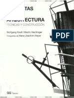 Hechinger Knoll - Maquetas de Arquitectura - Tecnicas Y Construccion (5ed)