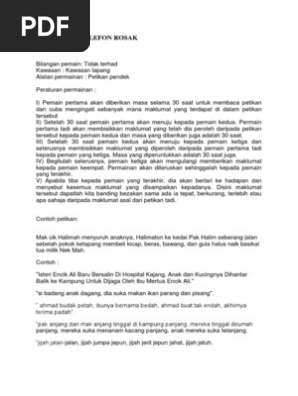 Permainan Telefon Rosak