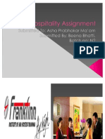 Hospitality Assignment Ppt Role Play