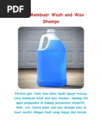 Download Cara Membuat Wash and Wax Shampo by mataharicourse SN171625237 doc pdf