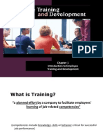 Chapter 1 (Training &develop.)