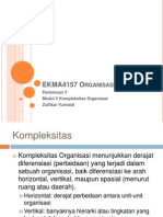 EKMA4157 Organisasi Pertemuan V