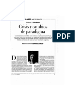 Crisis y Cambios de Paradigma - Ana Maria Llamazares