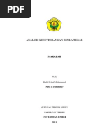 Download ANALISIS KESETIMBANGAN BENDA TEGARdocx by Mohammad Dahlaz Dzuhro SN171653065 doc pdf