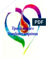 Tipos de Sangue e Transfusões Sanguíneas PDF