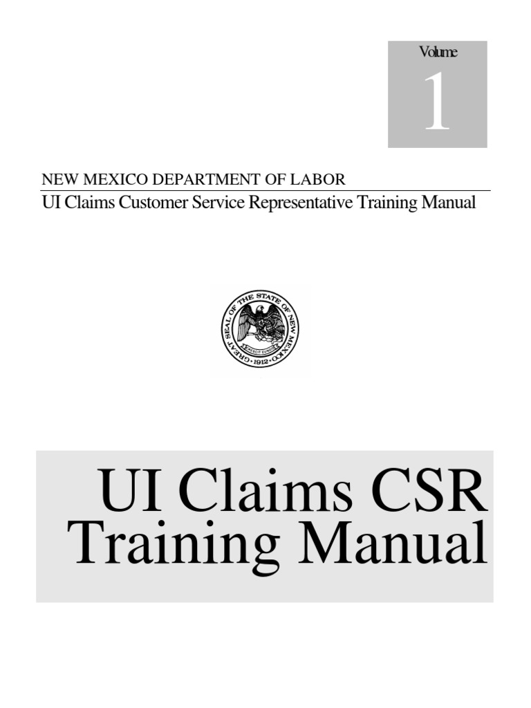 Department of Labor: UI CRS | PDF | Unemployment Benefits | Employment
