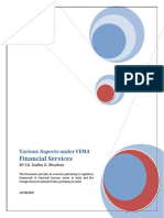 Background Material-FDI in Financial Services
