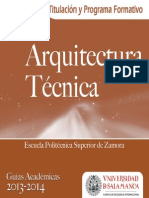Grado Arquitectura Tecnica EPS Zamora 2013