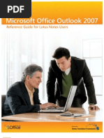 Download Notes Quick Reference - Outlook 2007 by deblackman SN17167321 doc pdf
