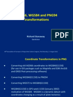 AGD66, WGS84 and PNG94 Transformations: Richard Stanaway