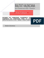 Estudio de Viabilidad CV-50 Tramo Ch