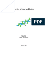 Physics of Light & Optics