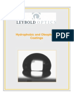 Hydrophobic Oleophobic