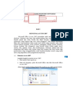 Modul Microsoft Office Access 2007