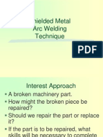 Shielded Metal Arc Welding Technique