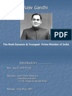 Rajiv Gandhi: The Most Dynamic & Youngest Prime Minister of India