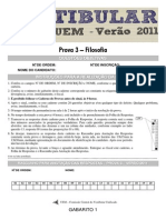 Uem V2011 P 3 G 1 Filosofia