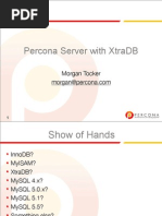 Percona 服务器与 XtraDB 存储引擎