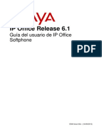 Avaya IP Office Release 6.1 Guia de Usuario Ip Office Softphone