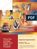 Department of Labor: Registered Apprenticeship Trifold