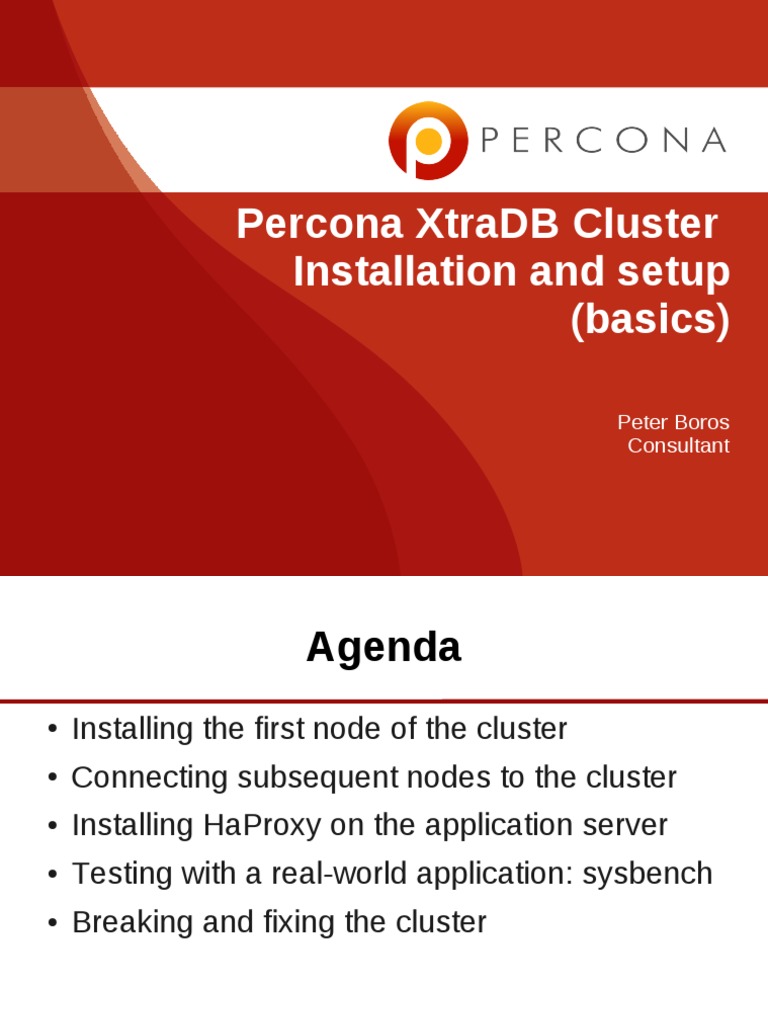 Installing Percona XtraDB Cluster on CentOS 7 | PDF | Load Balancing ...