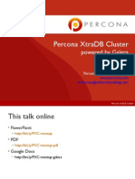 Percona XtraDB 集群