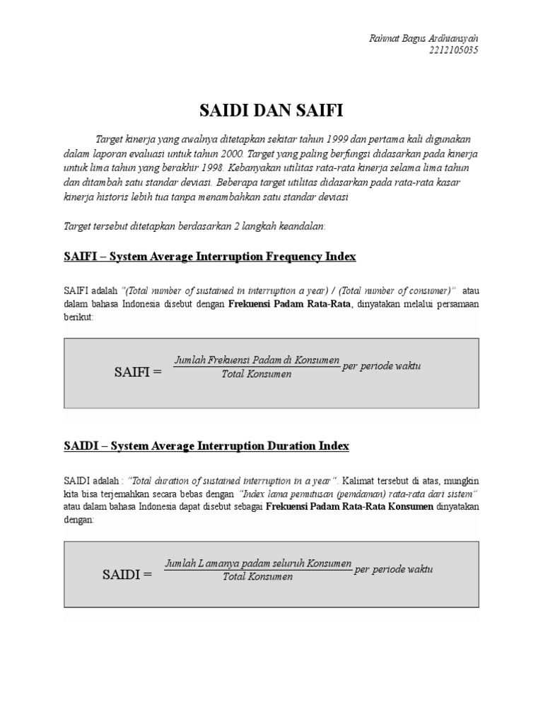 Saidi Dan Saifi | PDF | Bisnis