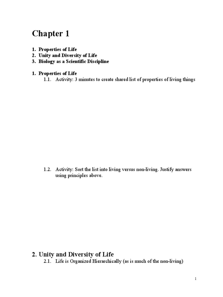 Chapter 1 Outline | PDF | Wellness