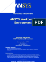 ANSYS Workbench Environment: Workshop Supplement