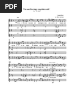 Misty Mountains Sheet Music Middle Earth Middle Earth Books