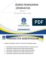 EKMA4216 MANAJEMEN PEMASARAN Modul 6