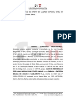 AÇÃO - DE - IND. - POR - DANOS - MORAIS - (CORTE - INDEVIDO) Embasa