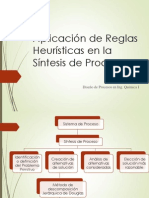 Aplicación de Reglas Heurísticas