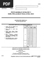 SPM Jun 2011 Math Paper 2