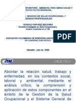 (1) Fundamentos de Salud Ocupacional