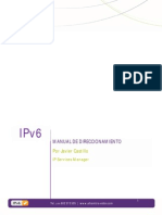 IPv6 Manual Direccionamiento AE