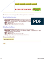 Fresh Graduate Career Job Opportunities