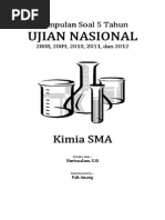 Download Kumpulan Soal UN Kimia SMA Tahun 2008-2012 by Nadella Della SN171778996 doc pdf