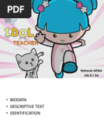 My Idol Teacher