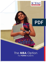 PGPM With MBA Option