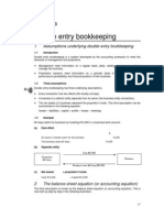 Chapter 3 Double Entry Bookkeeping