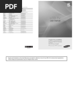 LE32B530-541 User Manual