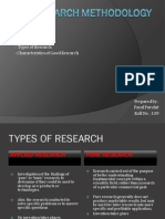 Research and Its Characteristics