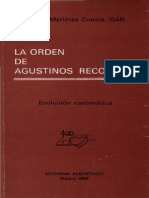 Martinez Cuesta, Angel - La Orden de Agustinos Recoletos, Evolucion Carismatica