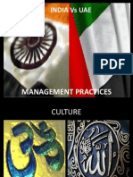 INDIA vs UAE-Management Styles