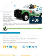 FiltaFry & FiltaCool Franchise Information Brochure