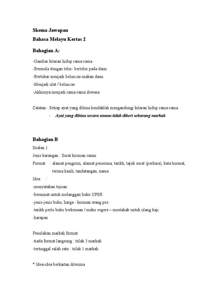Skema Jawapan K2 Pdf